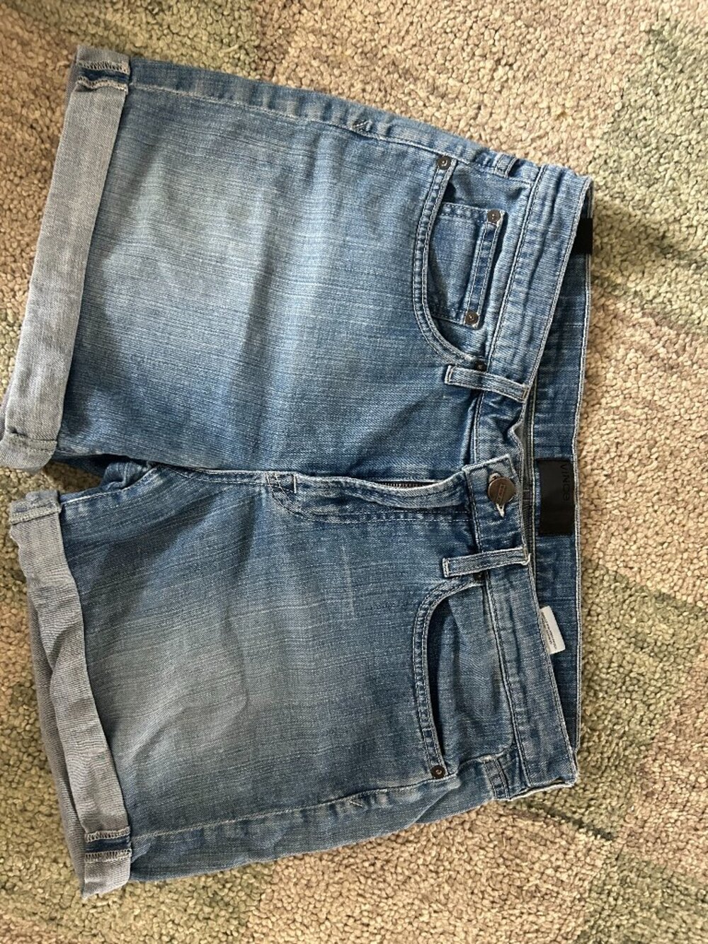 Vince Mason Relaxed Jean Shorts- Size 30
